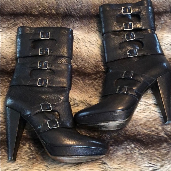 Botkier Leather Boots - size 37 - Picture 4 of 4